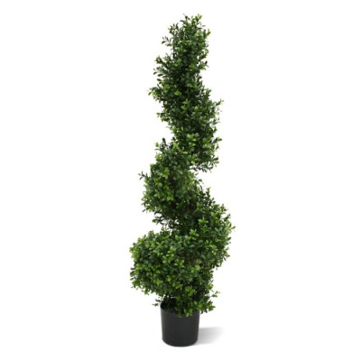 Árvore espiral Boxwood artificial Deluxe 100 cm UV