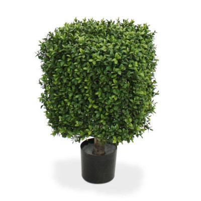 Quadrado Boxwood artificial 30 cm UV