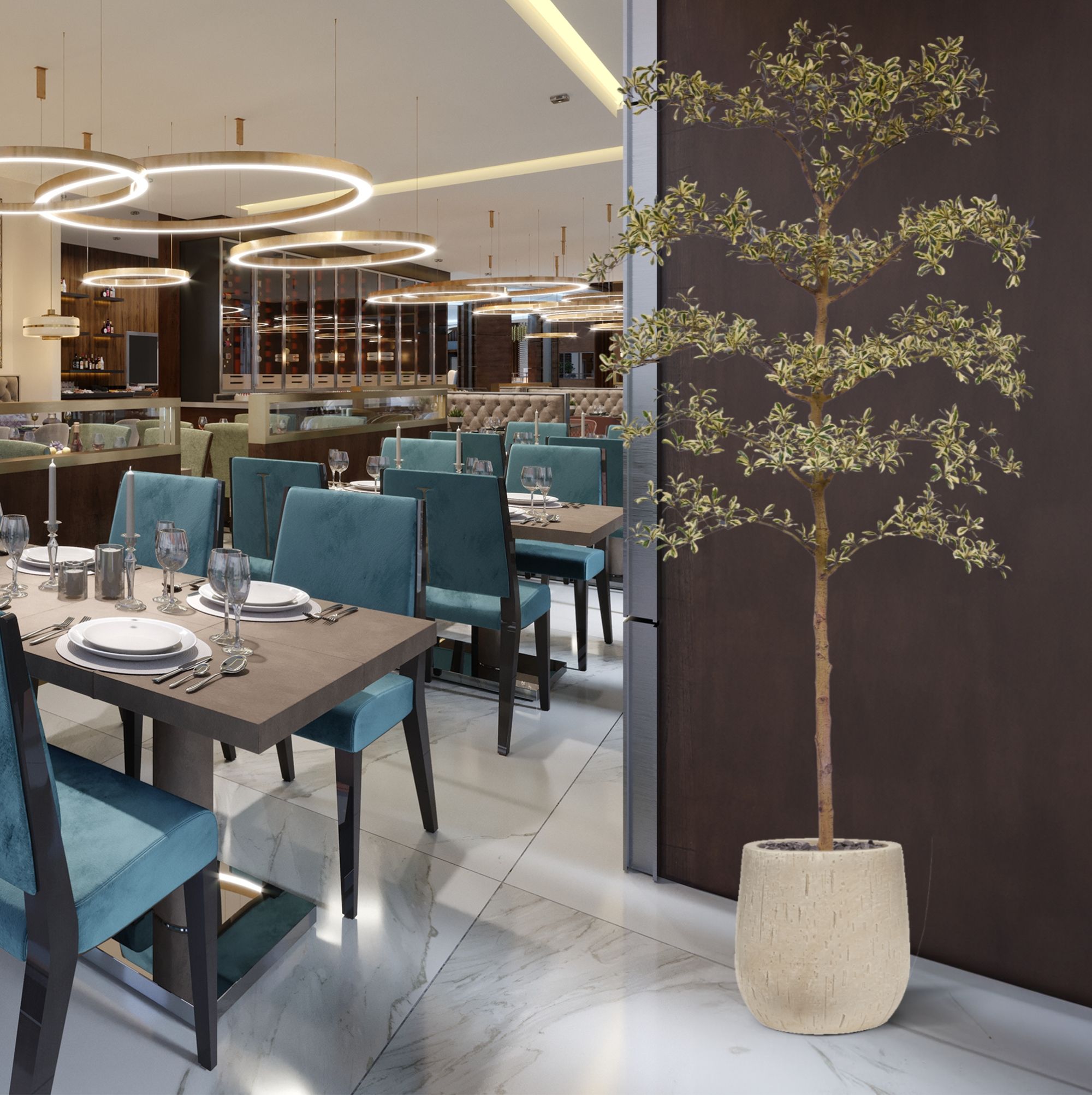 Kunstboom Bucida Buceras (210 cm)