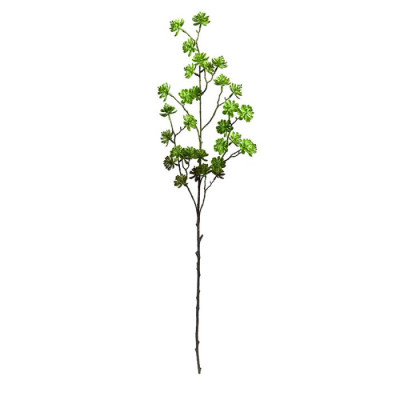 Artificial Echeveria branch 100 cm green