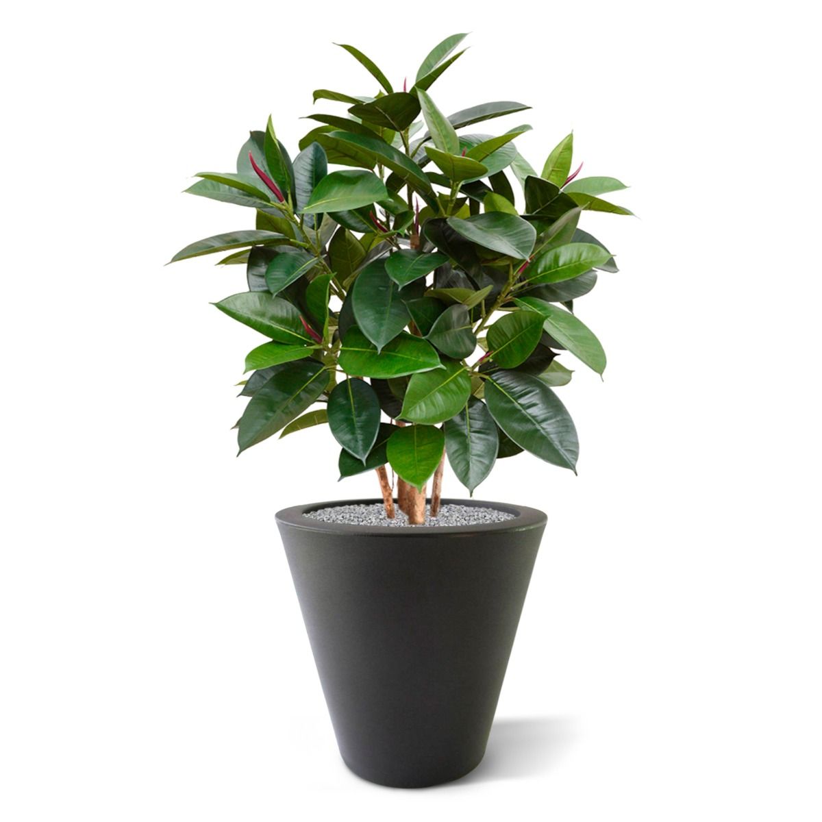 Planta artificial Elastica Robusta (90 cm) verde FR