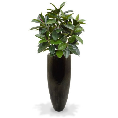 Planta Elastica Robusta artificial 90 cm verde