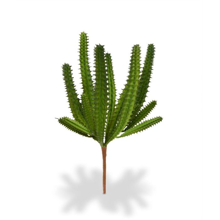 Planta artificial Euphorbia Mini Cactus (20 cm)