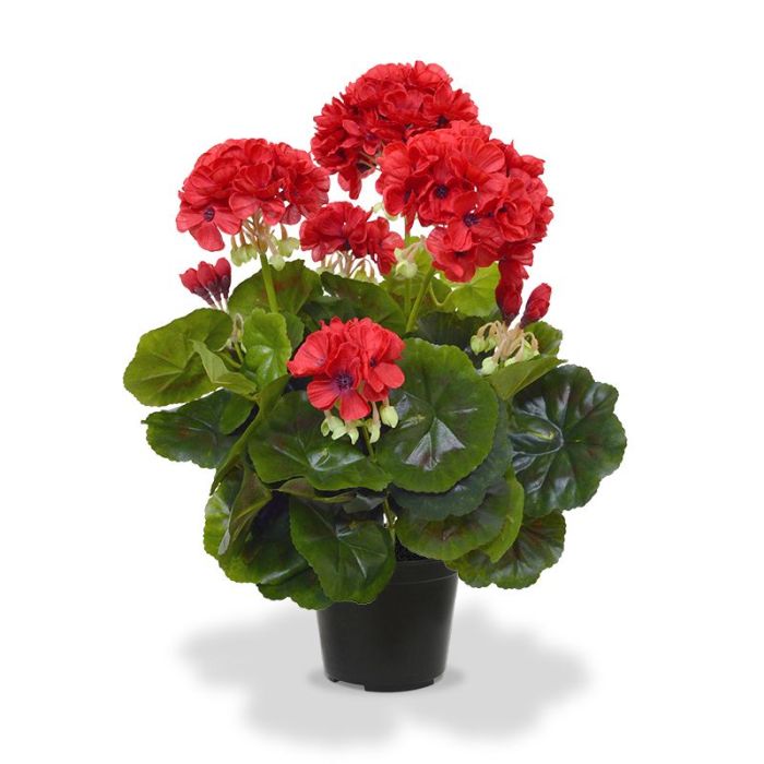 Kunstblume Geranie (40 cm)
