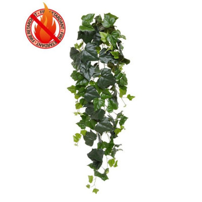 Planta rasteira Hedera artificial 125 cm - Retardante de fogo 