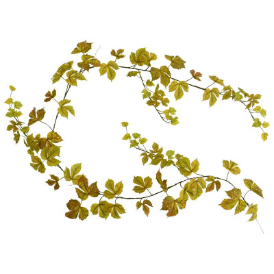 Artificial Maple garland 180cm autumn yellow
