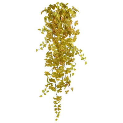 Artificial hanging plant Autumn maple 120cm yellow