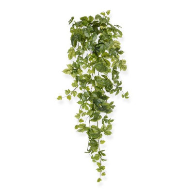 Planta pendurada de bordo artificial 90 cm verde