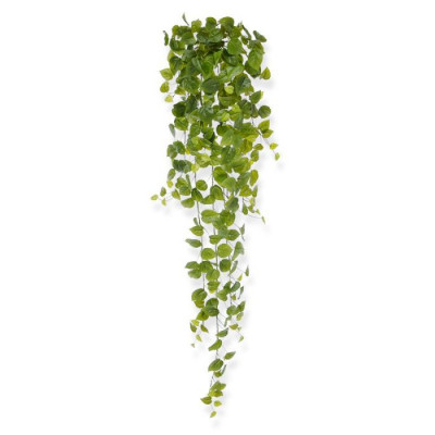 Planta pendurada Filodendro artificial 130 cm verde 