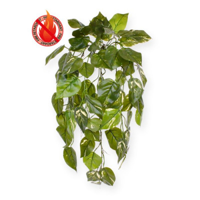 Artificial Pothos hangingplant deluxe 70 cm varigated FR