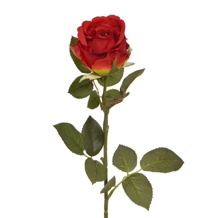 Flor artificial rosa (74 cm)