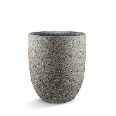 Grigio Tall Egg Pot 88 - Natural Concrete