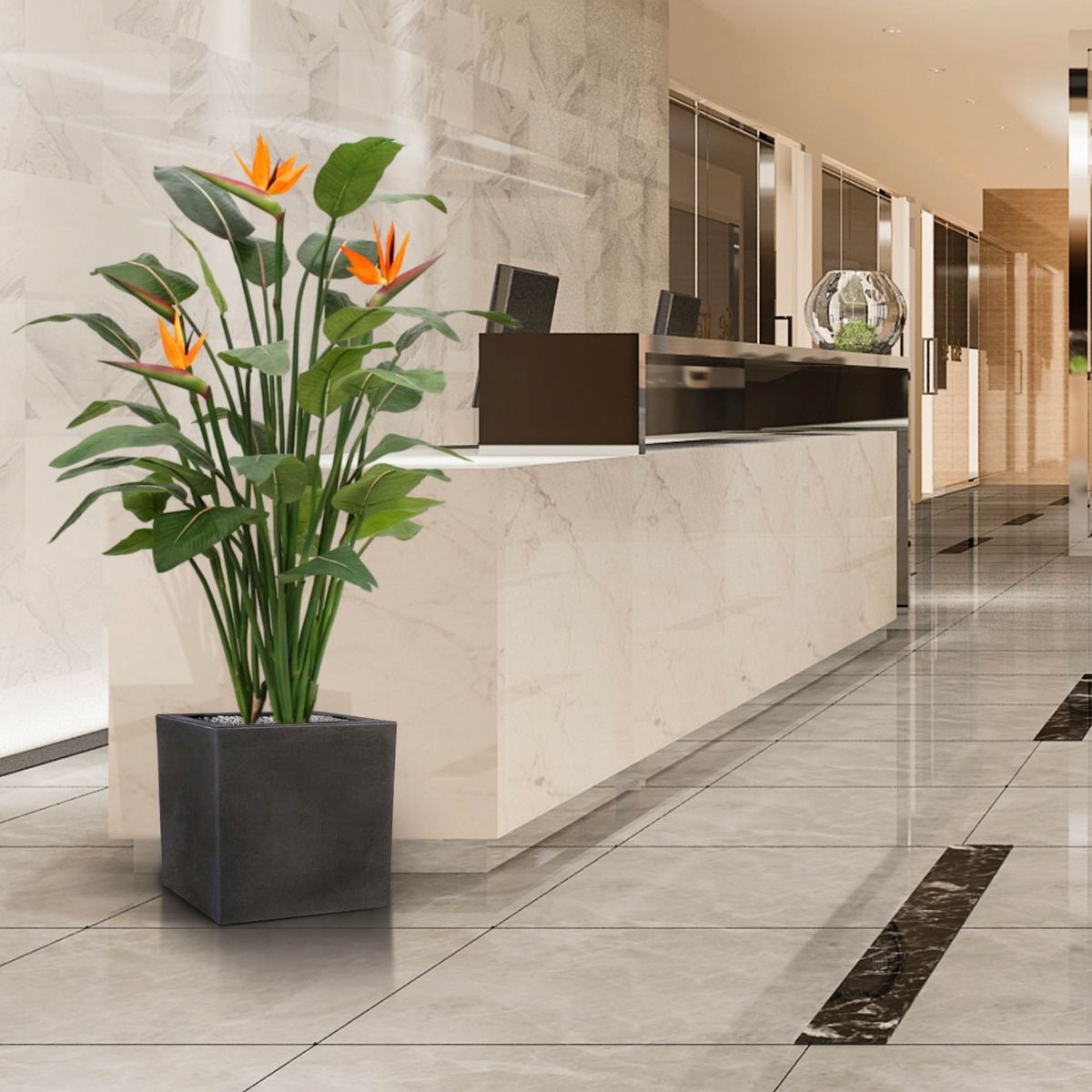 Plante artificielle Strélitzia (145 cm)