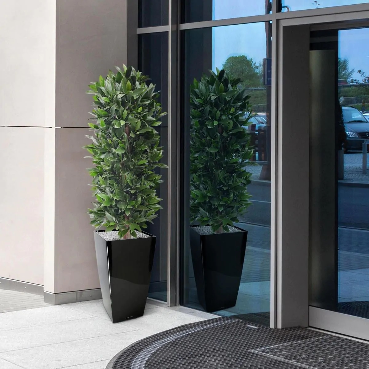 Albero artificiale Albero a colonna Laural Bay (125 cm) UV