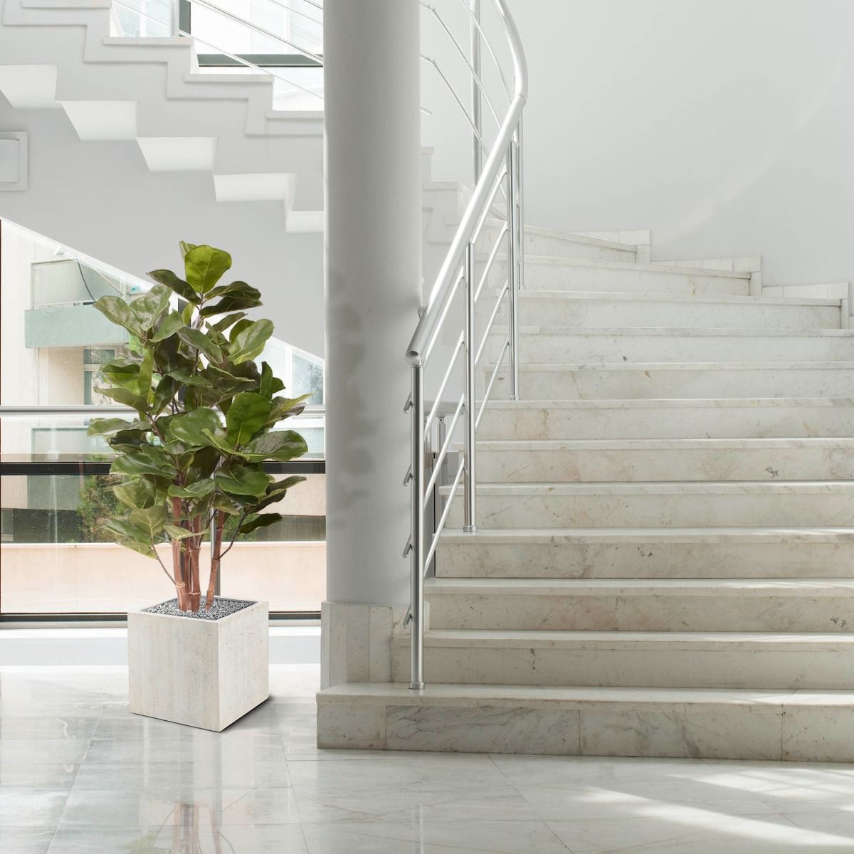 Искусственный Фикус лировидный (105 см)