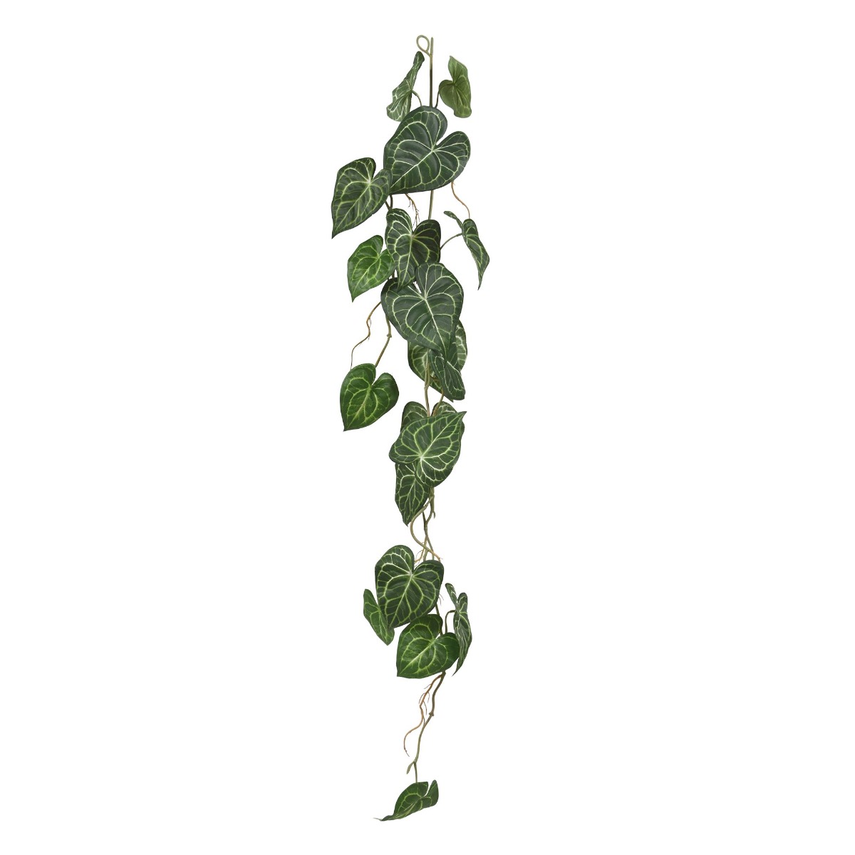 Artificial Anthurium Clarinervium garland (110 cm) Artificial Anthurium Clarinervium garland (110 cm)
