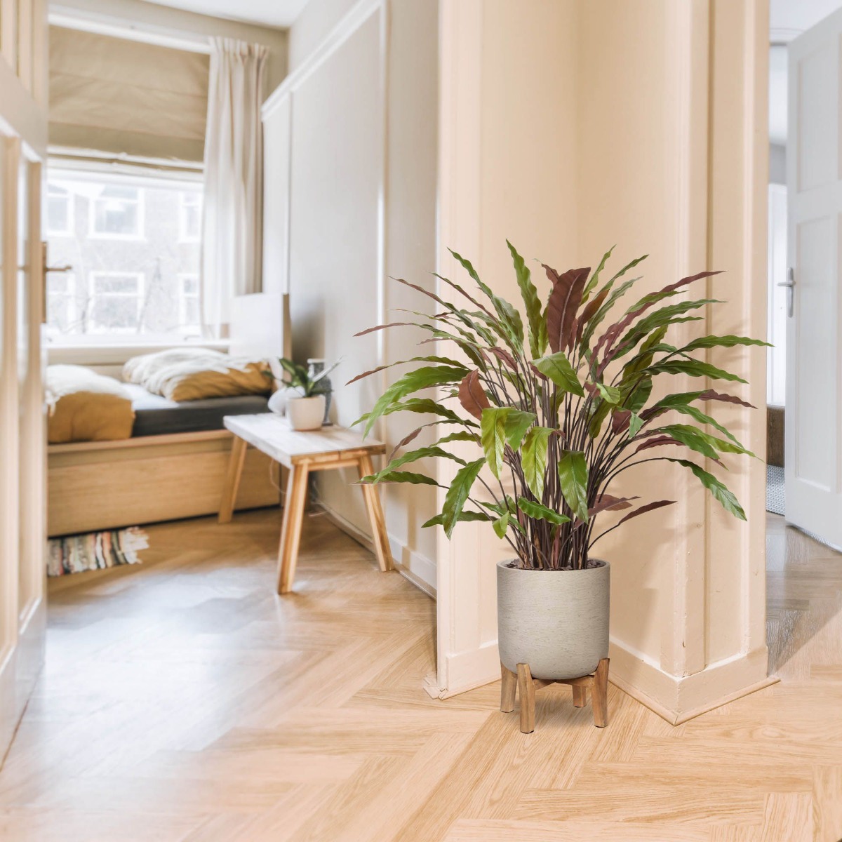 Umelá rastlina Calathea (85 cm)