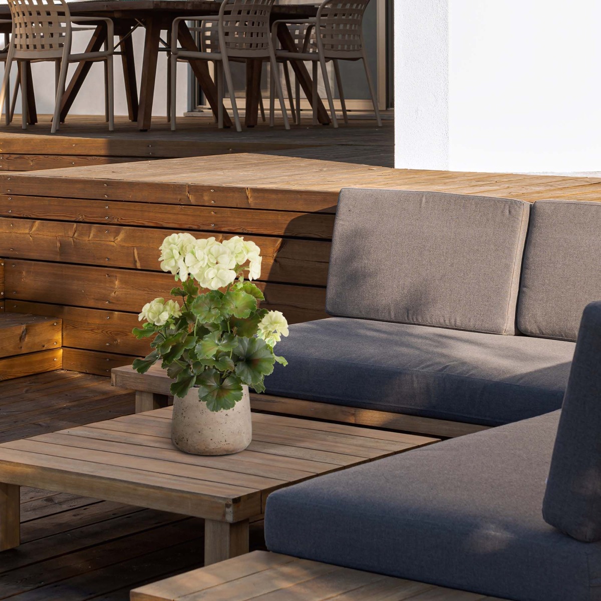 Konstgjord Pelargon UV (38 cm)