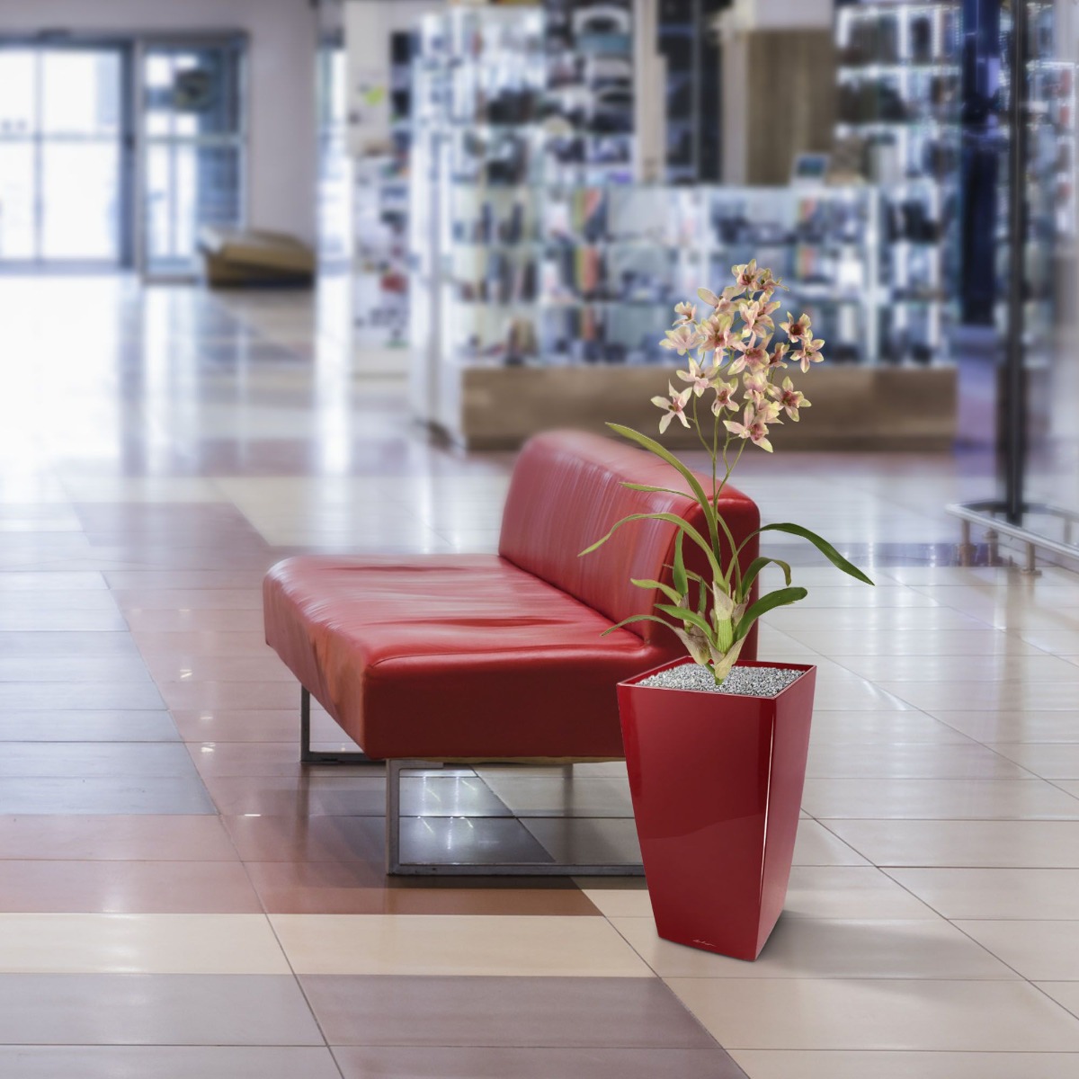 Kunstlill Orhidee (80 cm)