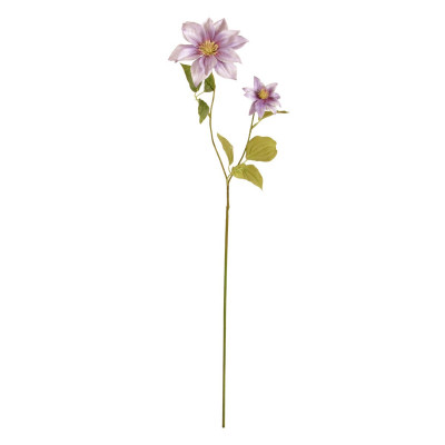 Artificial Clematis branch 90cm - purple