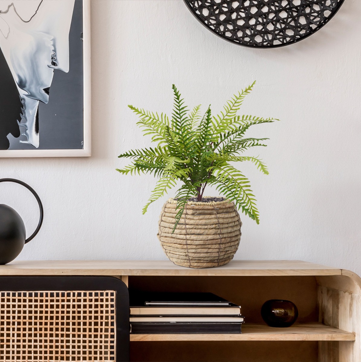 Dirbtinis augalas Papartis (45 cm)