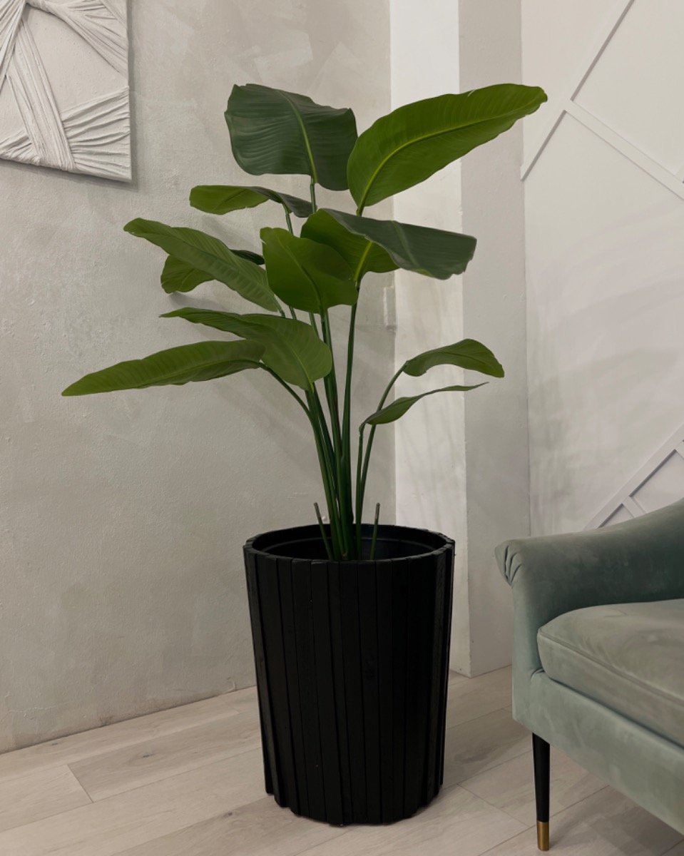Kunstplant Combo - Heleconia & Pot (190 cm)