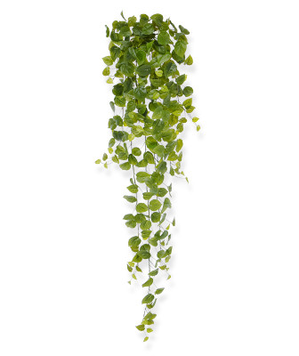 Planta pendurada Filodendro artificial 130 cm verde 