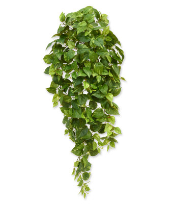 Planta pendurada Scindapsus artificial 100 cm variegado 