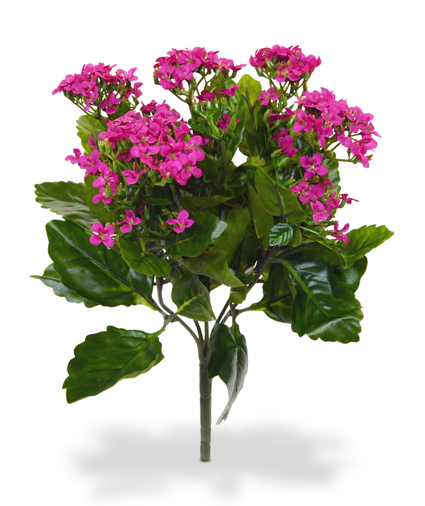 Konstgjord Kalanchoe bukett (30 cm)