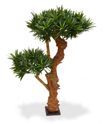Mākslīgais podocarpus bonsai koks (65 cm) UV