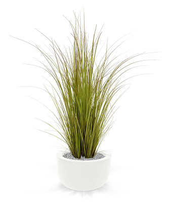 Artificial Grass plant 100 cm green-brown