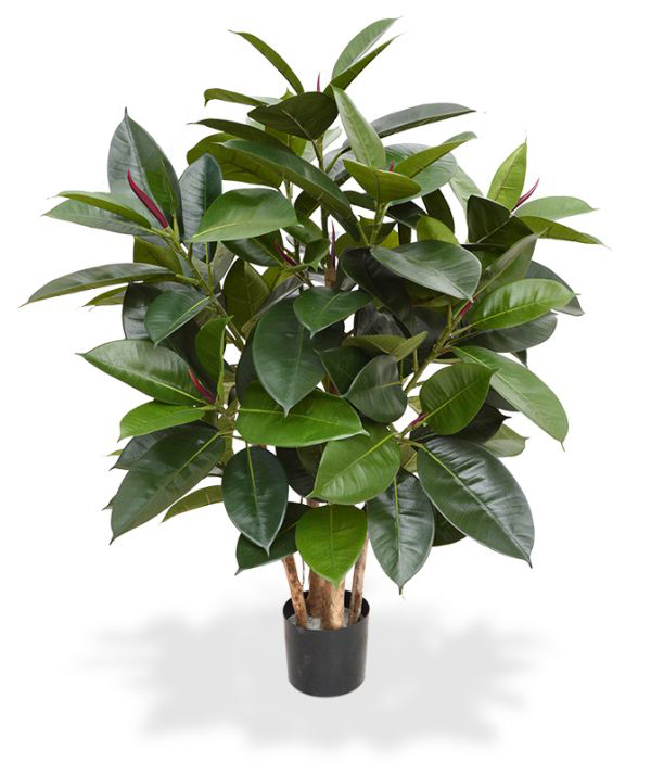 Mākslīgais gumijkoks (90 cm) Ugunsdrošs Mākslīgais gumijkoks (90 cm) Ugunsdrošs