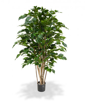 Ficus Exotica artificial Deluxe 125 cm verde