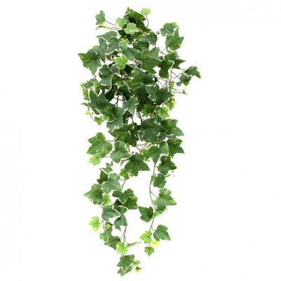 Planta pendurada Ivy artificial Deluxe 75 cm variegado 