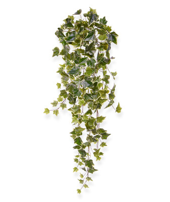 Planta pendurada Ivy artificial 80 cm variegado 