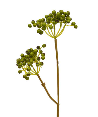 Artificial Berry Branche Deluxe 50 cm green