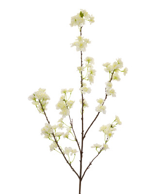 Artificial Blossom Branch XL 125 cm cream
