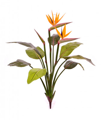 Artificial Strelitzia bouquet 75 cm