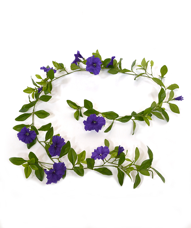 Fleur artificielle Guirlande Pétunia (180 cm)
