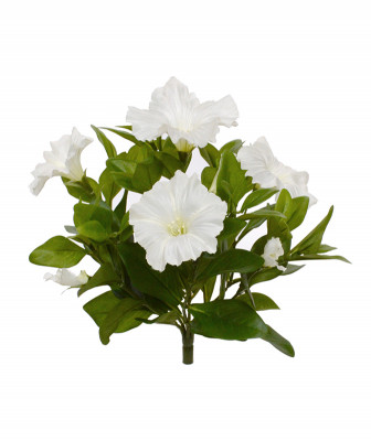 Artificial Petunia bouquet 25 cm cream