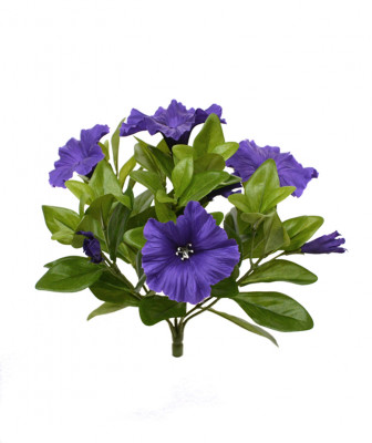 Mākslīgais Petunia Bouquet 25 cm violets