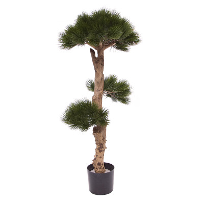 Mākslīgais priedes bonsai koks UV 110 cm