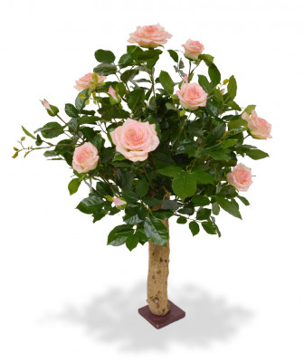 Artificial Rose on trunk 75 cm pink
