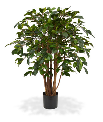 Ficus Folia artificial Deluxe 80 cm verde