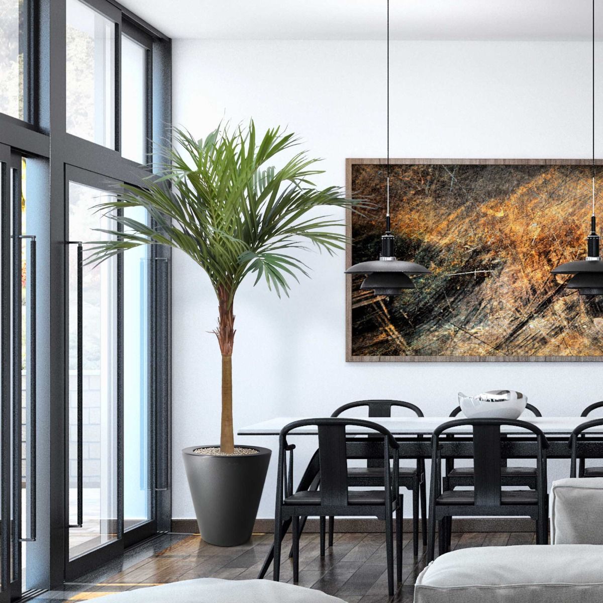 Yapay Majesty Palmiyesi (225 cm)