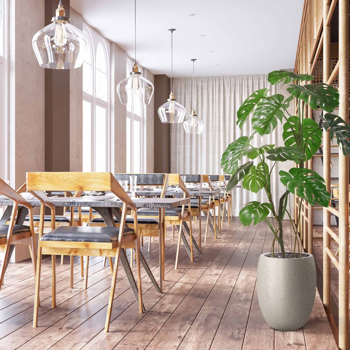 Kunstpflanze Monstera (150 cm)