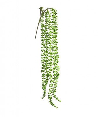 Senecio artificial branch 60 cm green