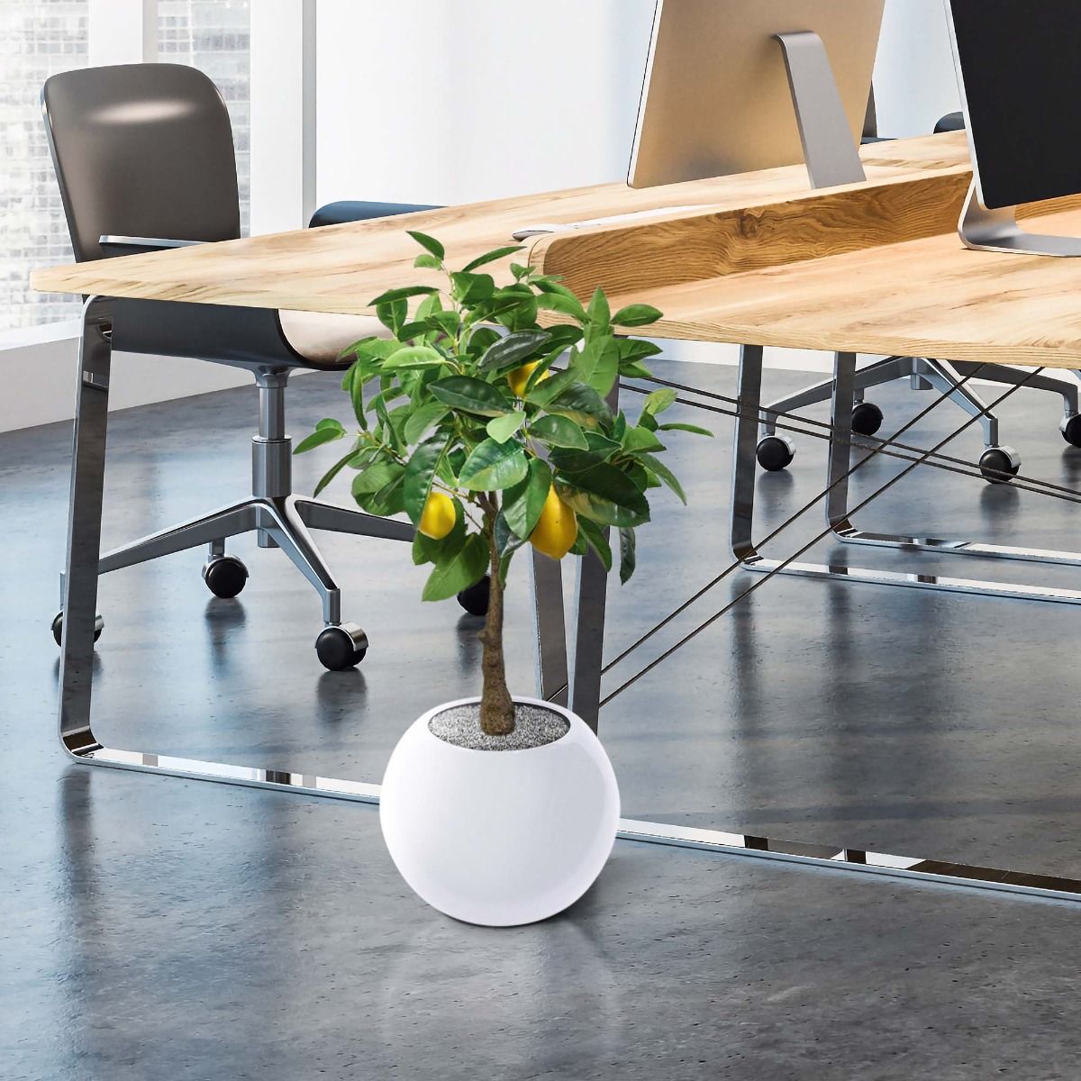 Kunstpflanze Zitronenpflanze (70 cm)