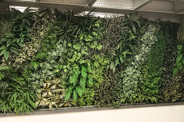 Urban jungle artificial plants