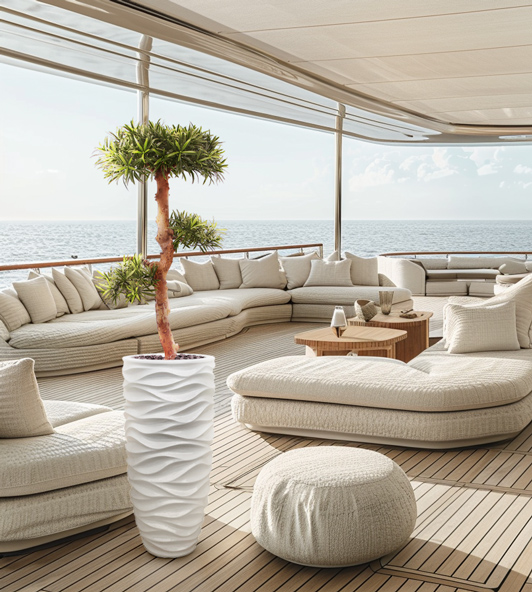 Decoração de alta qualidade para barcos